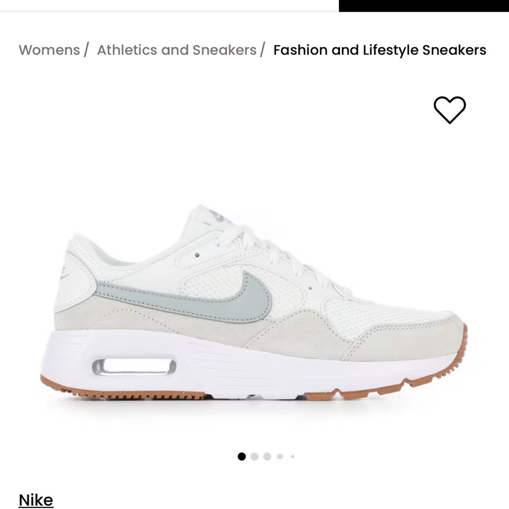 Nike Women’s Sneakers in White and Pumice